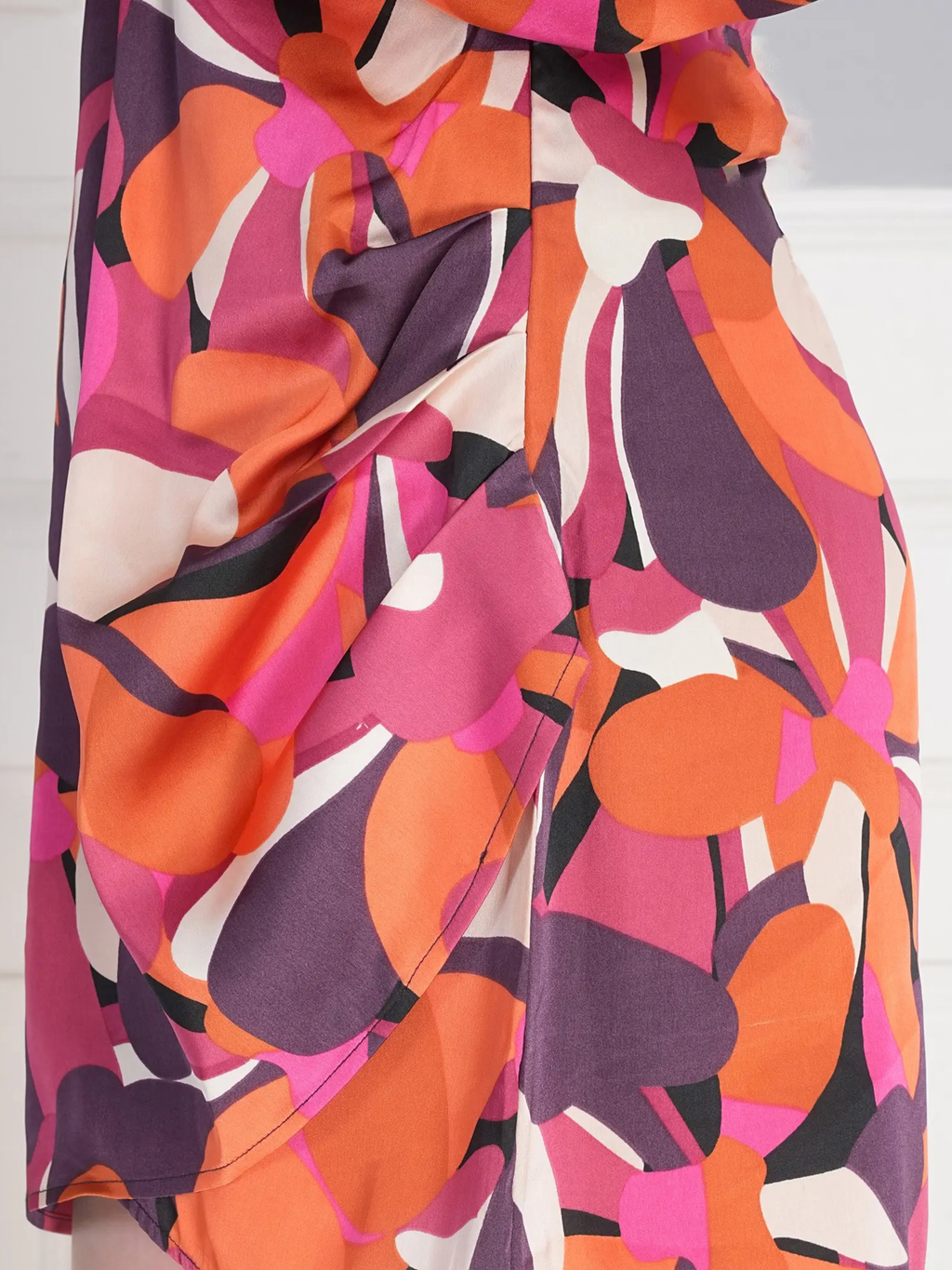 Mini Dress Orange and Pink